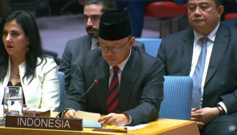 Menlu Sugiono Kecam Pendudukan Israel di Tepi Barat dalam Rapat DK PBB