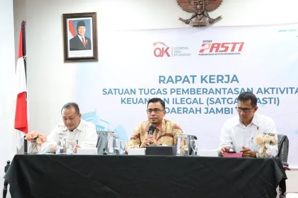 Raker Satgas PASTI Jambi 2026: Pemberantasan Keuangan Ilegal Jadi Prioritas