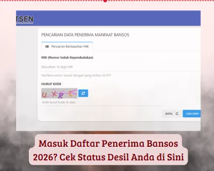 Cek Status Desil Anda untuk Penerima Bansos 2026