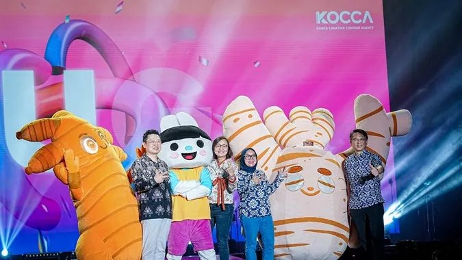 Konser HUG K-Pop Perkuat Kolaborasi Ekonomi Kreatif Indonesia-Korea