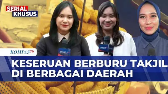Warga Berburu Takjil di Jakarta, Bandung, dan Makassar Selama Ramadan