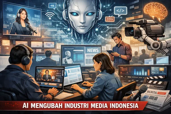 Transformasi AI dalam Industri Media Indonesia: Peluang dan Tantangan