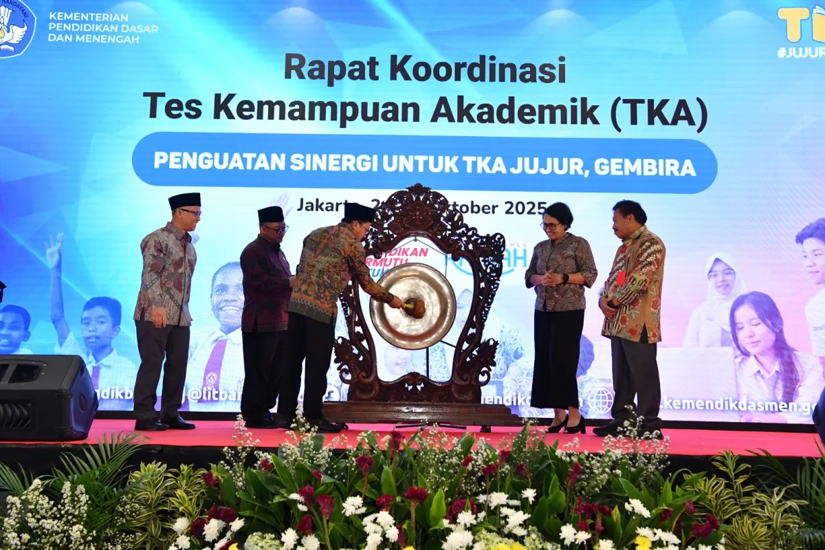 Kemendikdasmen Koordinasi Persiapan Tes Kemampuan Akademik 2025