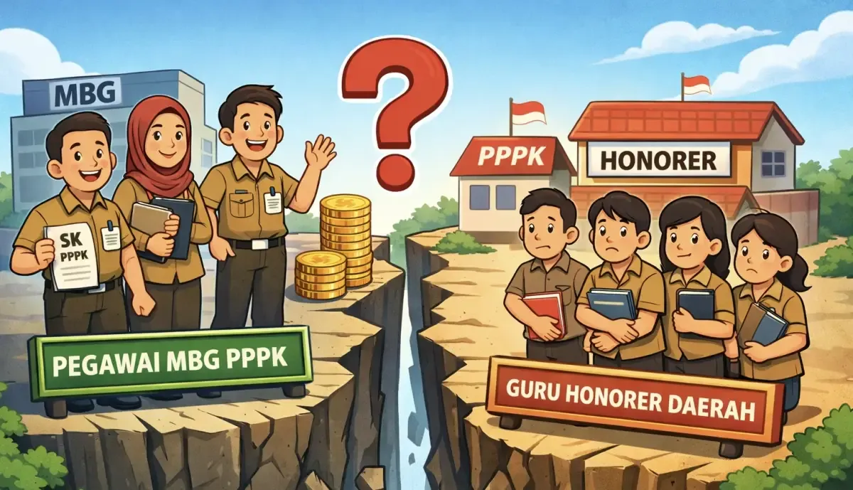 Guru Honorer Sukabumi Tuntut Keadilan dalam Kebijakan Pengangkatan PPPK