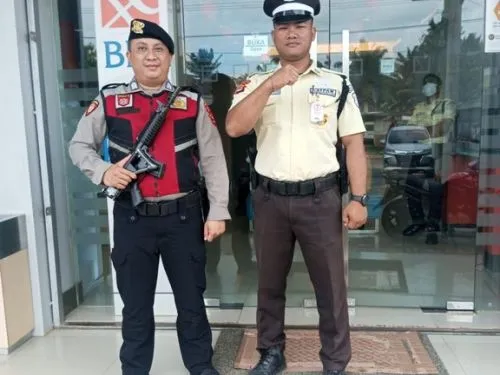 Polres Mesuji Amankan Objek Vital Perbankan untuk Lindungi Masyarakat