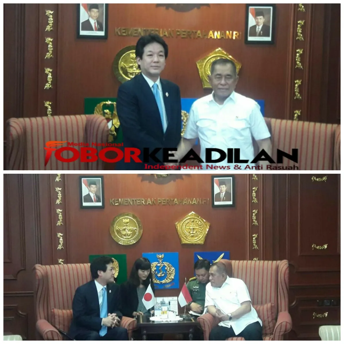Peringatan 60 Tahun Diplomasi, Indonesia dan Jepang Perkuat Kerjasama Pertahanan