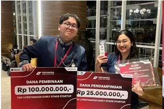 Orionex UGM Raih Juara Pertama di Pertamuda Seed and Scale 2025