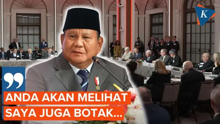 Prabowo Sukses Menghibur di Forum Bisnis Washington