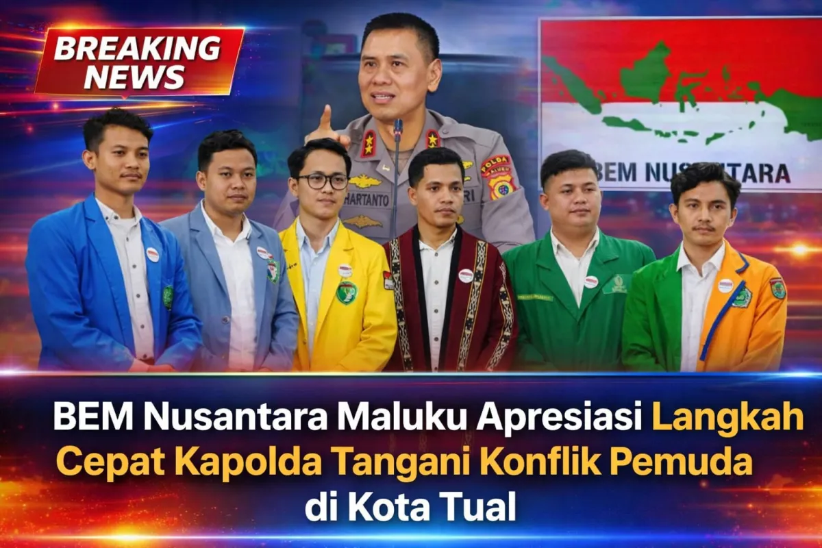 BEM Nusantara Maluku Dukung Upaya Kapolda Redam Konflik Pemuda di Kota Tual
