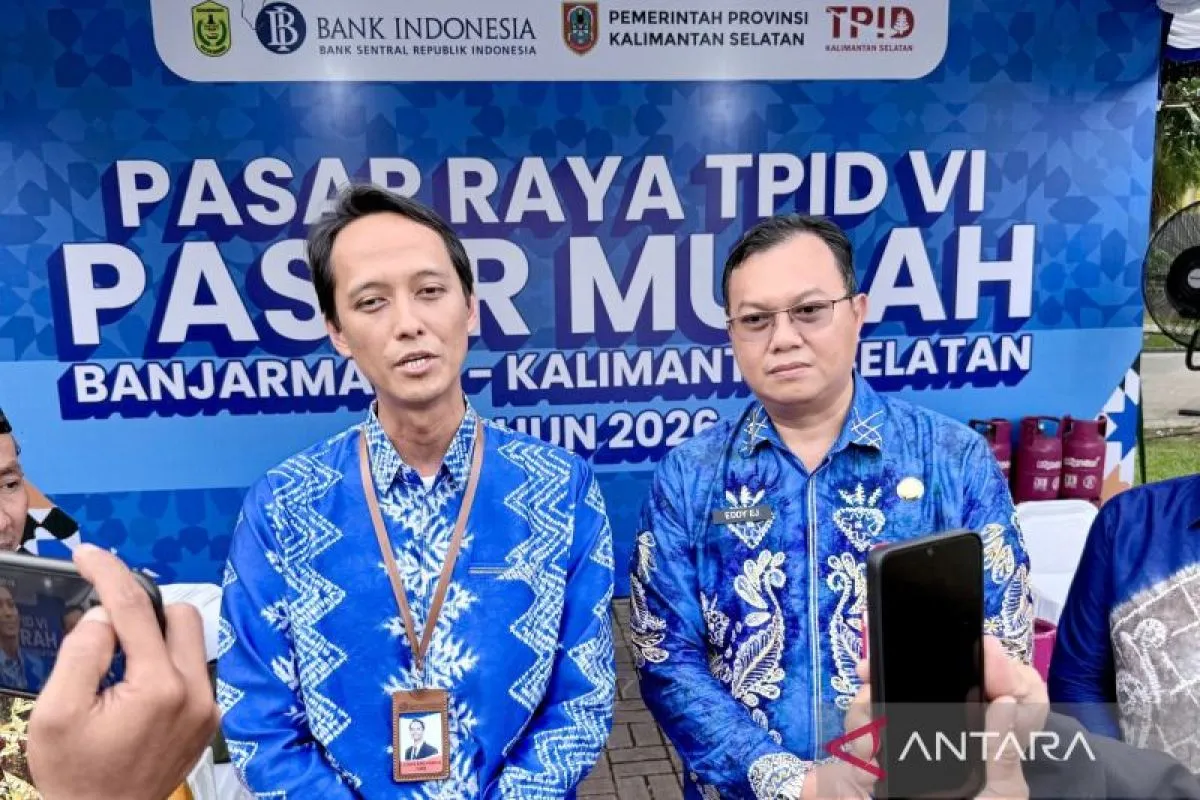 Pasar Raya TPID di Kalsel Diresmikan untuk Kendalikan Inflasi Ramadhan
