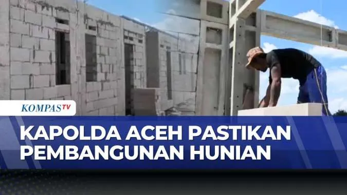 Kapolda Aceh Memantau Progres Pembangunan Hunian Tetap untuk Korban Banjir di Aceh Tamiang