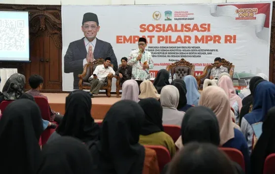 MPR RI dan KAMMI Kalbar Sosialisasikan Empat Pilar Kebangsaan