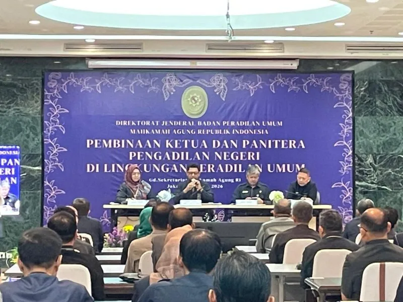 Ditjen Badilum Dorong Kinerja dan Integritas Aparatur Peradilan