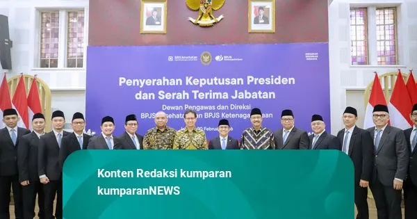 Serah Terima Jabatan Pimpinan Baru BPJS Kesehatan dan Ketenagakerjaan