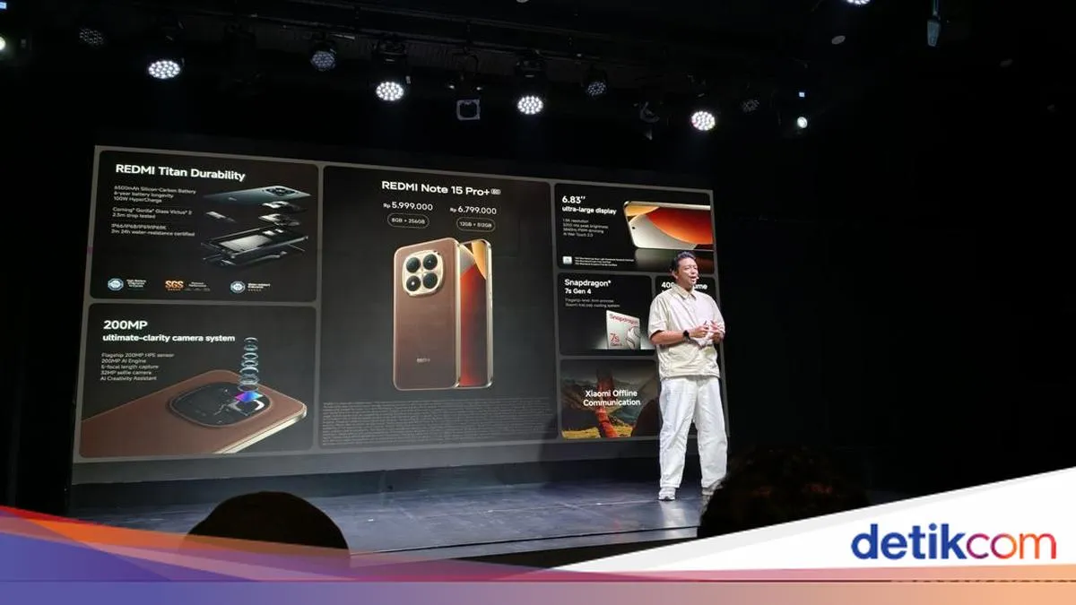 Xiaomi Luncurkan Redmi Note 15 Pro dan 15 Pro Plus di Indonesia