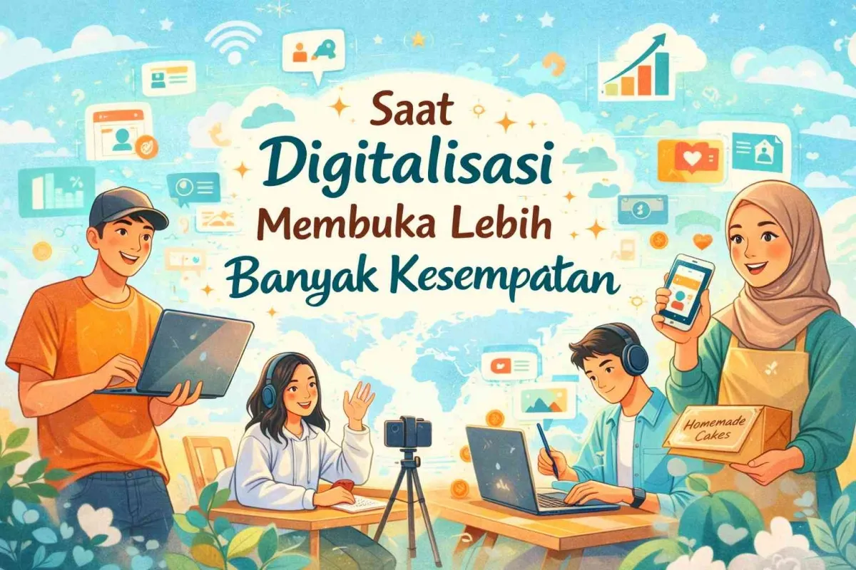 Digitalisasi Ciptakan Peluang Baru Tanpa Batas