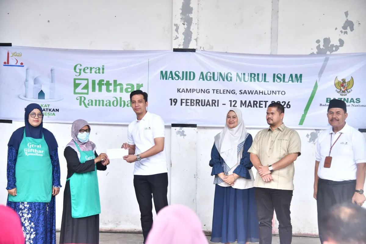 BAZNas Sawahlunto Salurkan Rp45 Juta untuk Pemberdayaan UMKM Selama Ramadhan