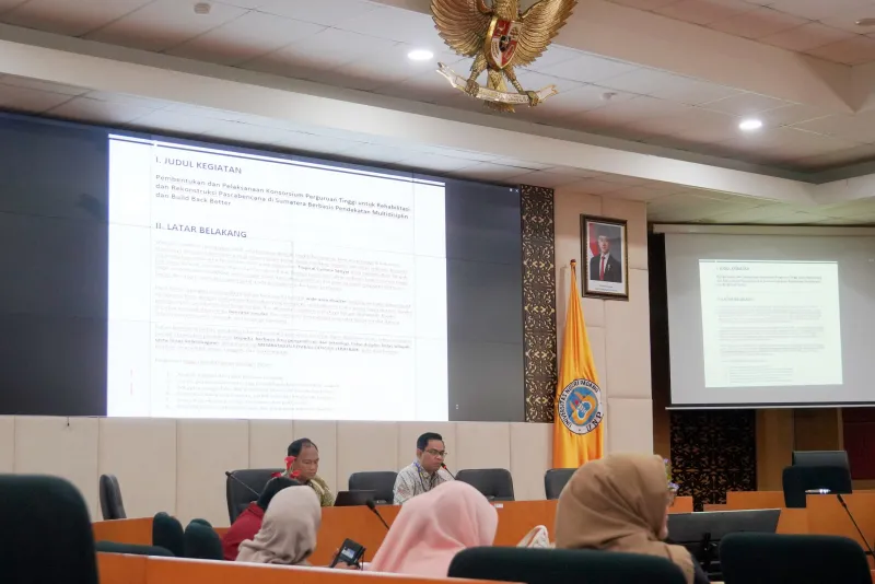 UNP Siapkan Dosen untuk Konsorsium Rehabilitasi Pascabencana Sumatera