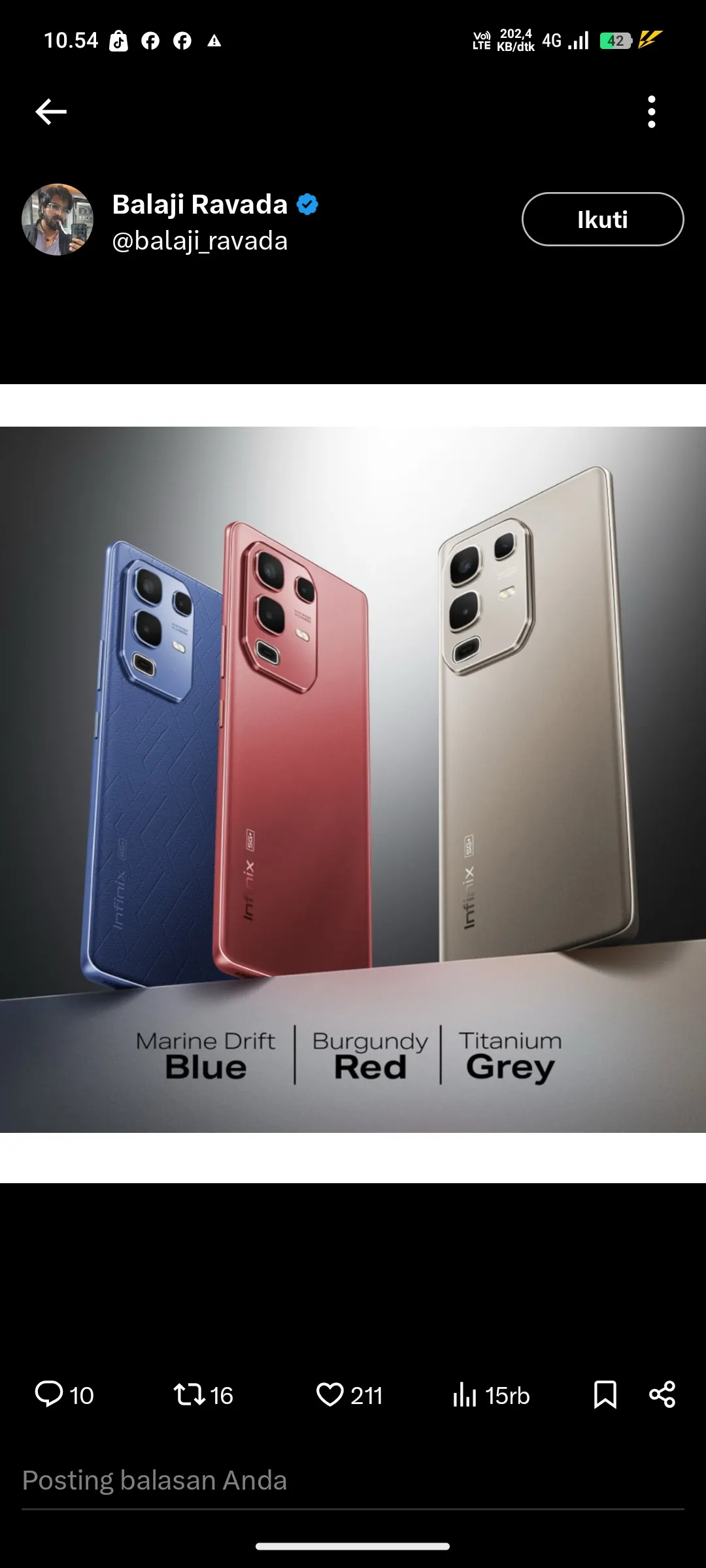 Infinix Note 60 Pro Resmi Terdaftar di Indonesia, Siap Hadir dengan Spesifikasi Menarik