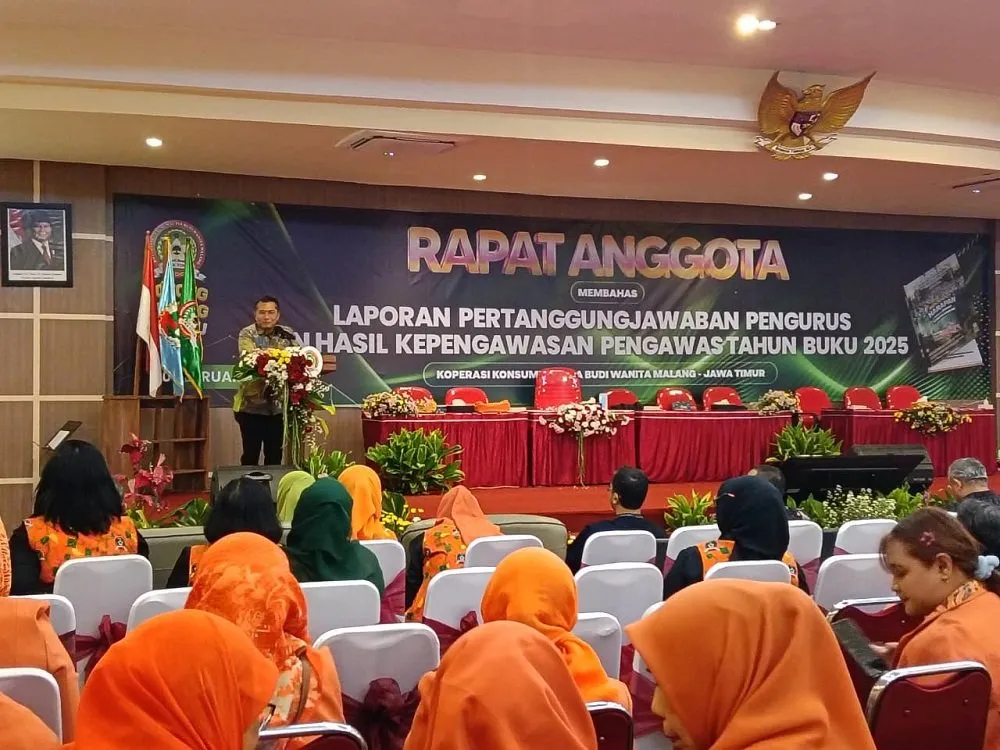 RAT Koperasi SBW Kota Malang Dapat Apresiasi Kementerian Koperasi RI