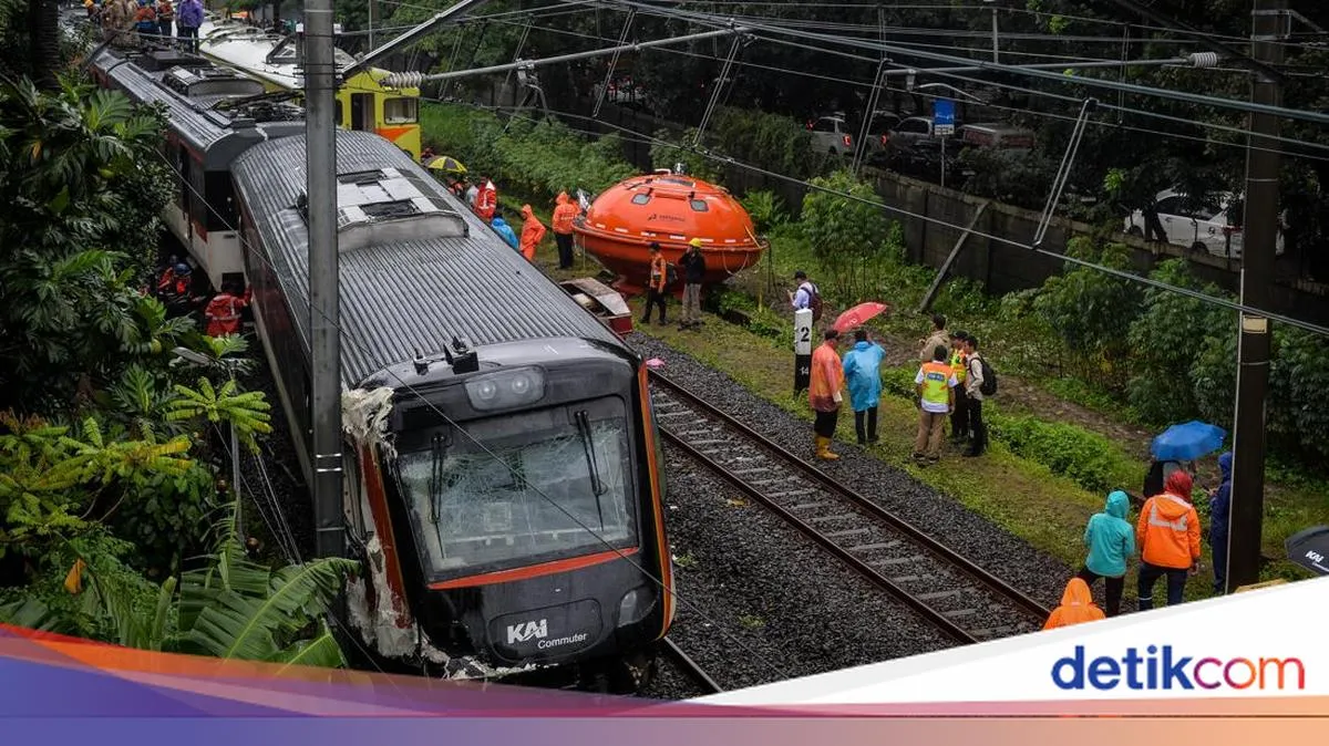 KA Bandara Tertabrak Truk di Poris, Jalur Kembali Normal