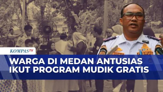 Pendaftaran Program Mudik Gratis di Medan Resmi Dibuka