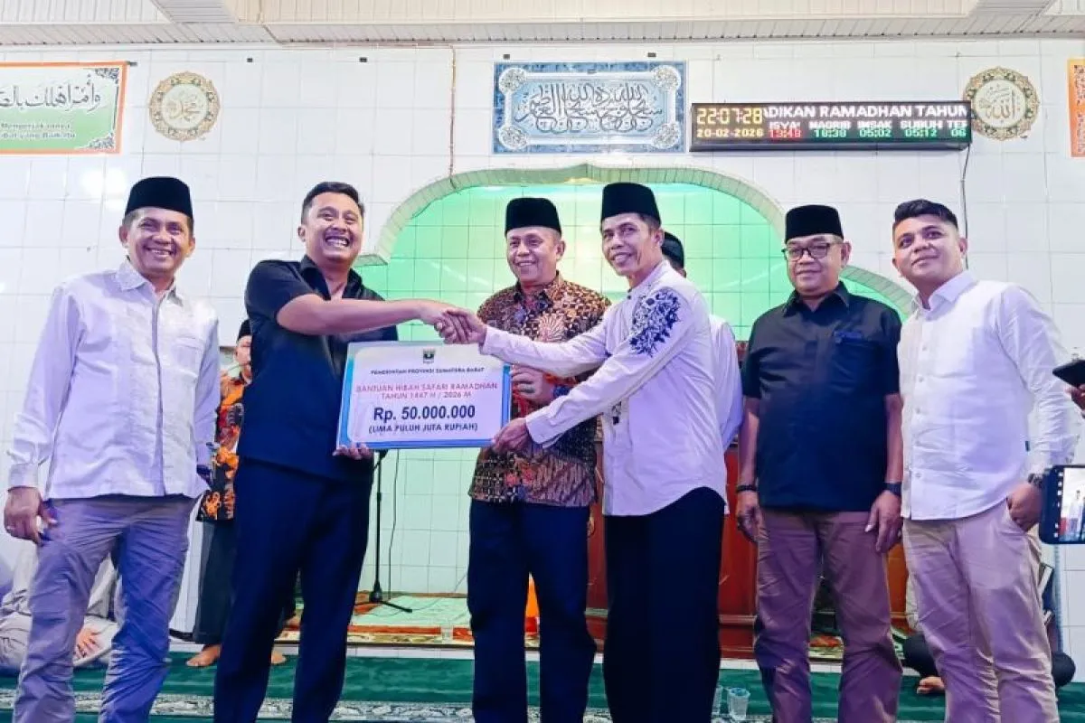 Sumbar Terima Rp18,9 Triliun untuk Pemulihan Infrastruktur Pascabencana