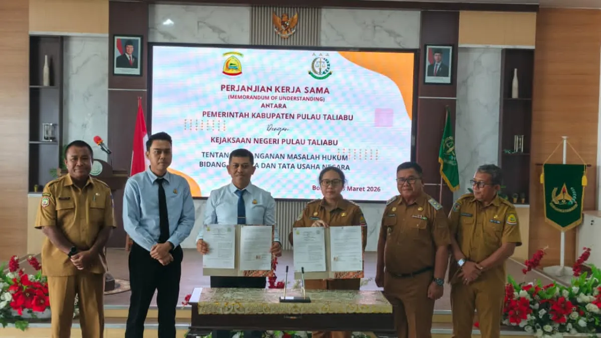 Pemkab Pulau Taliabu Jalin Kerja Sama Hukum dengan Kejari untuk Tata Kelola Bersih