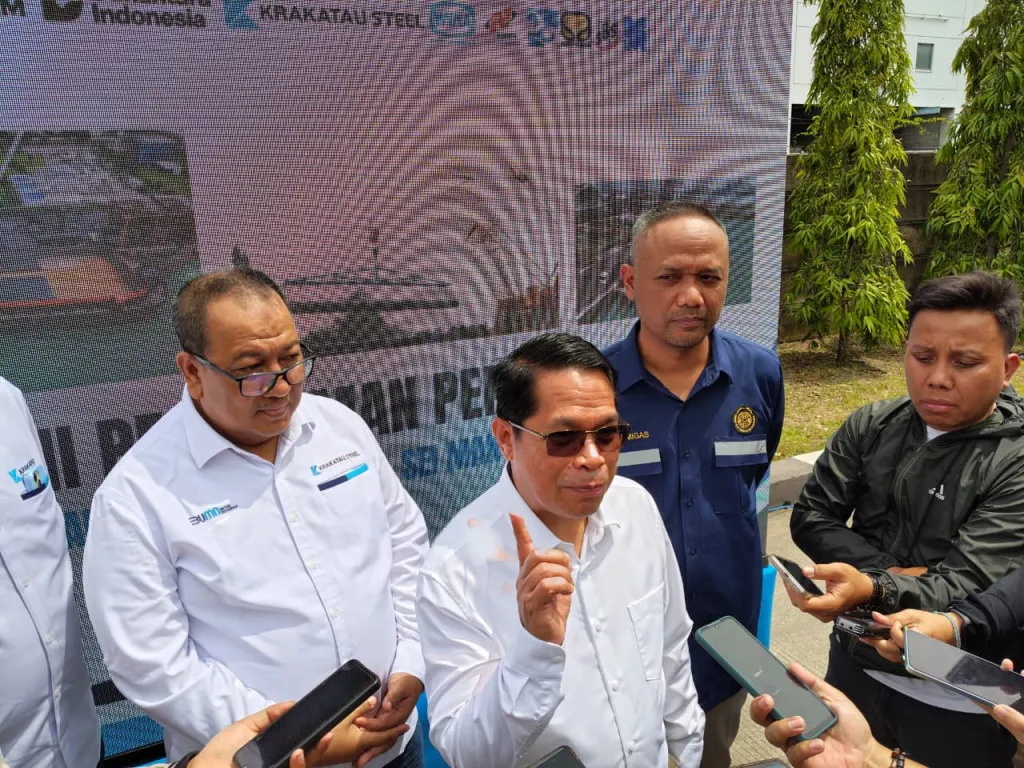 Seremoni Pelepasan Distribusi Migas oleh Dirjen Laode Sulaeman di Cilegon