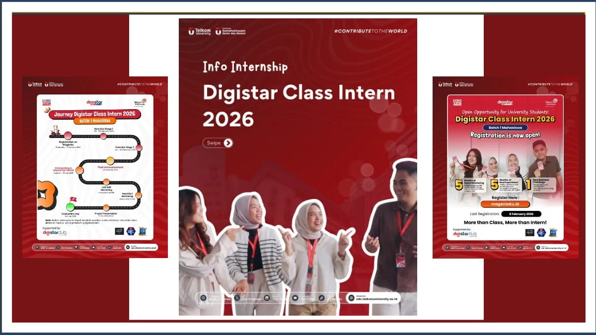 Telkom Luncurkan Program Digistar Class Intern 2026 untuk Kembangkan Talenta Digital