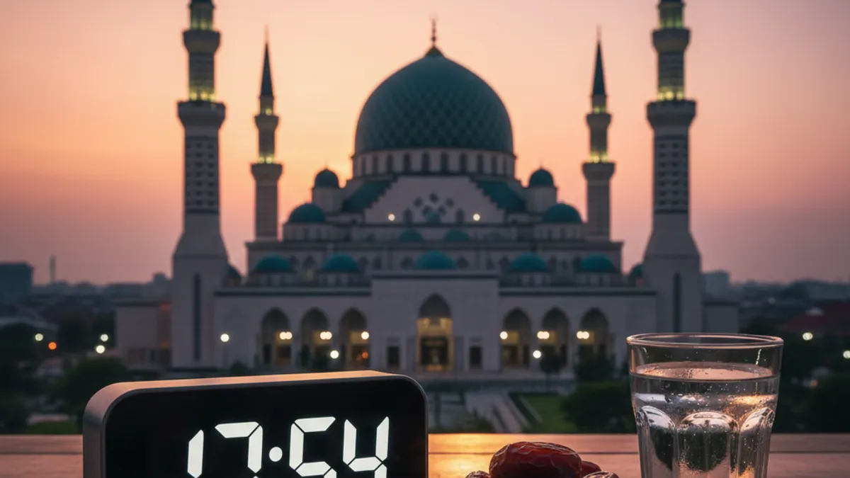 Jadwal Imsakiyah dan Waktu Puasa Surabaya 22 Februari 2026