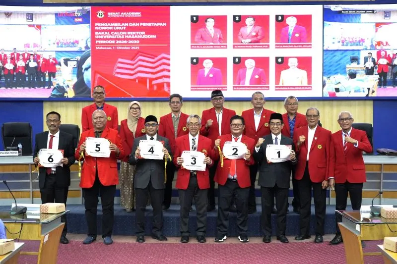 Pemilihan Rektor Unhas 2026 Digelar di Jakarta pada 12 Januari