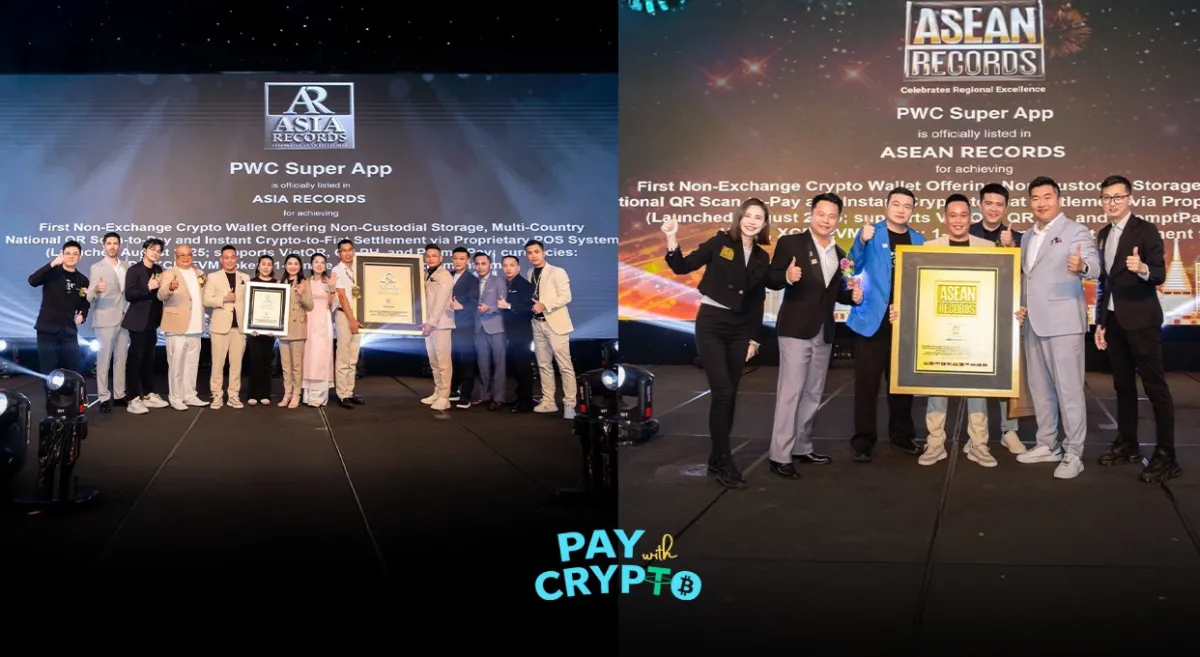 PWC Jadi Dompet Kripto Non-Custodial Pertama yang Diakui ASEAN dan Asia