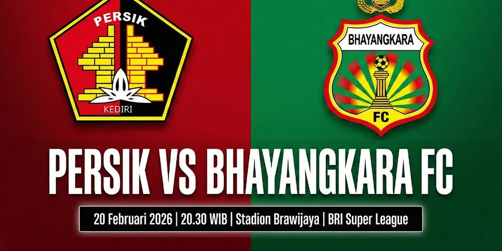 Saksikan Pertandingan Persik vs Bhayangkara FC di BRI Super League Secara Live di Vidio