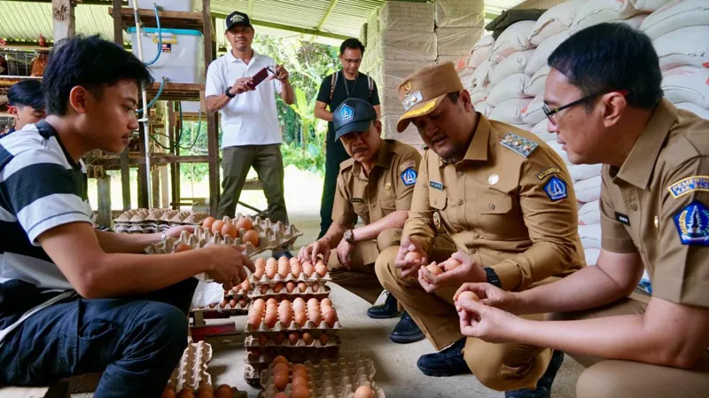 Wabup Badung Tinjau Kesiapan Pangan Jelang Nyepi dan Idul Fitri