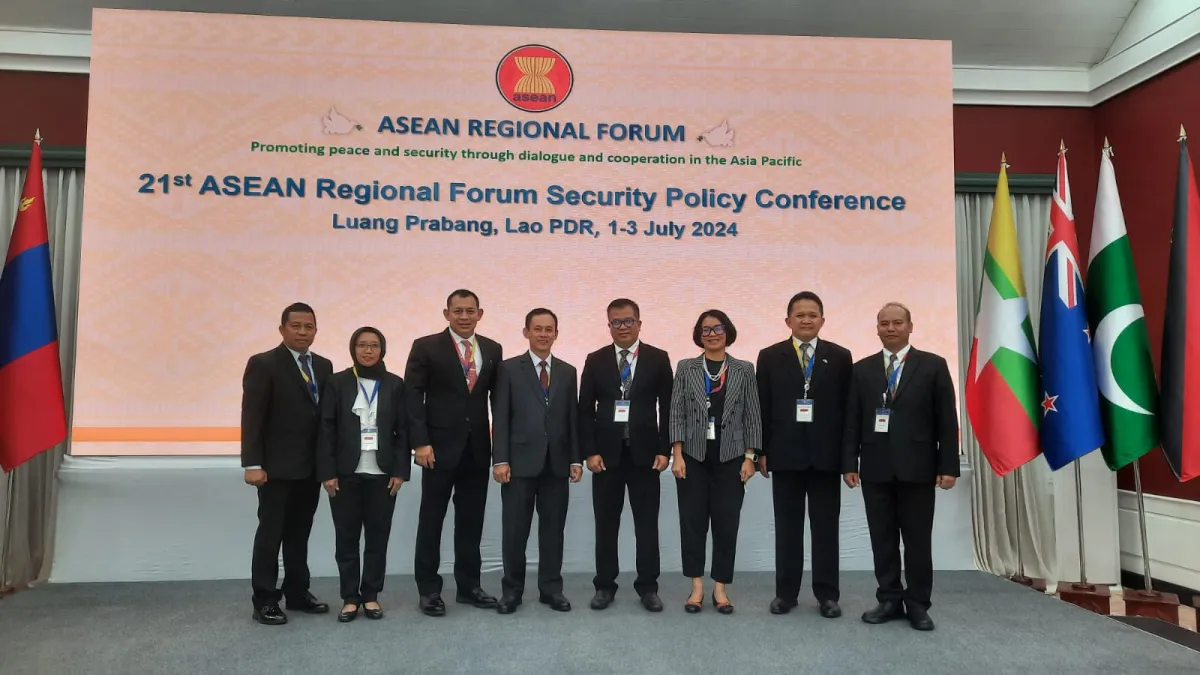 Kemhan RI Hadiri Konferensi Keamanan ASEAN ke-21 di Laos