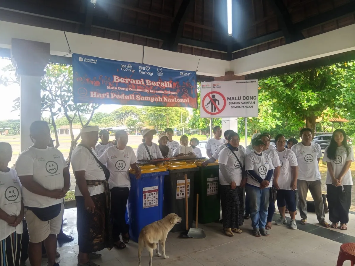 Aksi Bersih Pantai Mertasari: Komunitas Malu Dong dan BNI Galang Peduli Lingkungan
