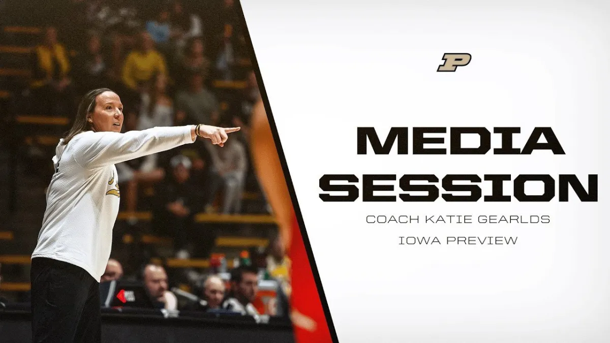Katie Gearld Bahas Pertandingan Melawan Iowa di Sesi Media