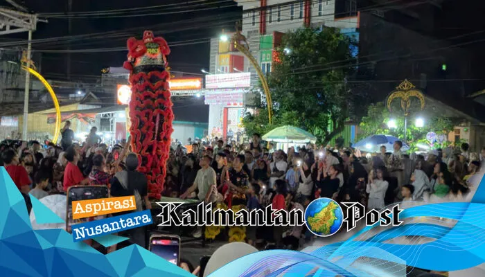 Komunitas Tionghoa Tanah Laut Rayakan Kembalinya Tradisi Barongsai
