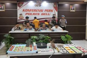 Polres Belu Gerebek Judi Bola Guling di Seroja, Dua Pelaku Diamankan
