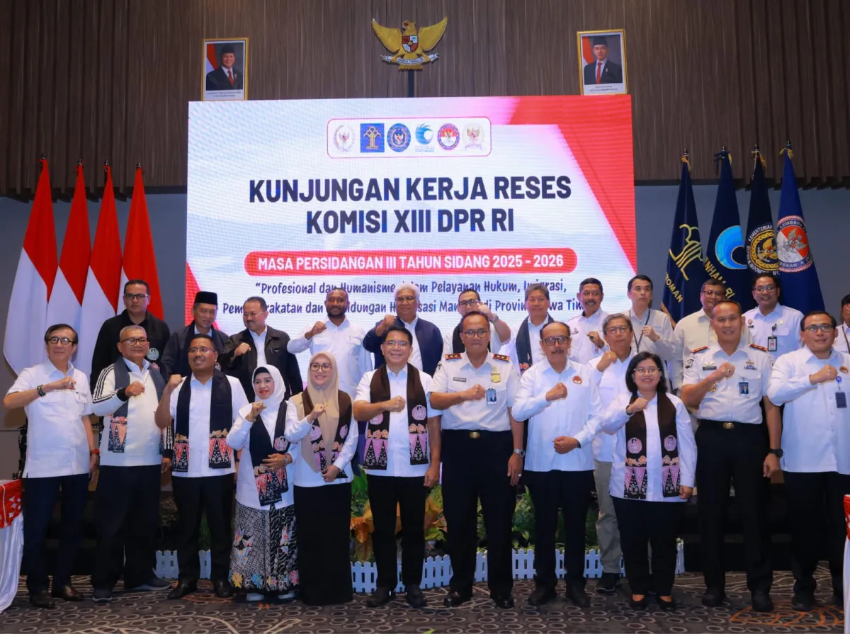 DPR RI Kunjungi Jawa Timur Bahas Sinergi Hukum dan Pemasyarakatan