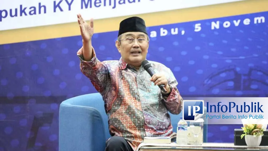 Prof. Jimly: Etika Harus Diperkuat Bersama Hukum untuk Keadilan Nasional