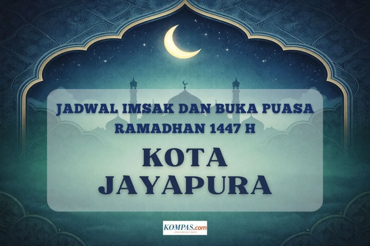 Kemenag Publikasikan Jadwal Imsakiyah Ramadhan 1447 H di Jayapura