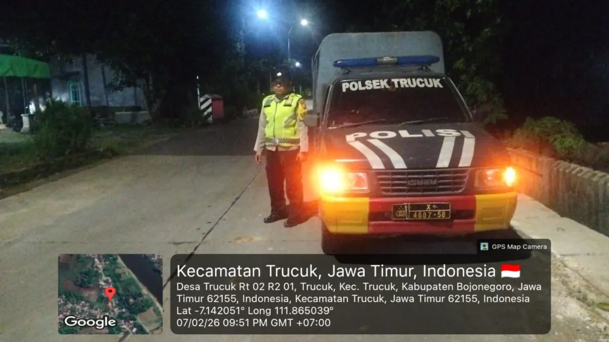 Polsek Trucuk Laksanakan Patroli Cegah Gangguan Kamtibmas