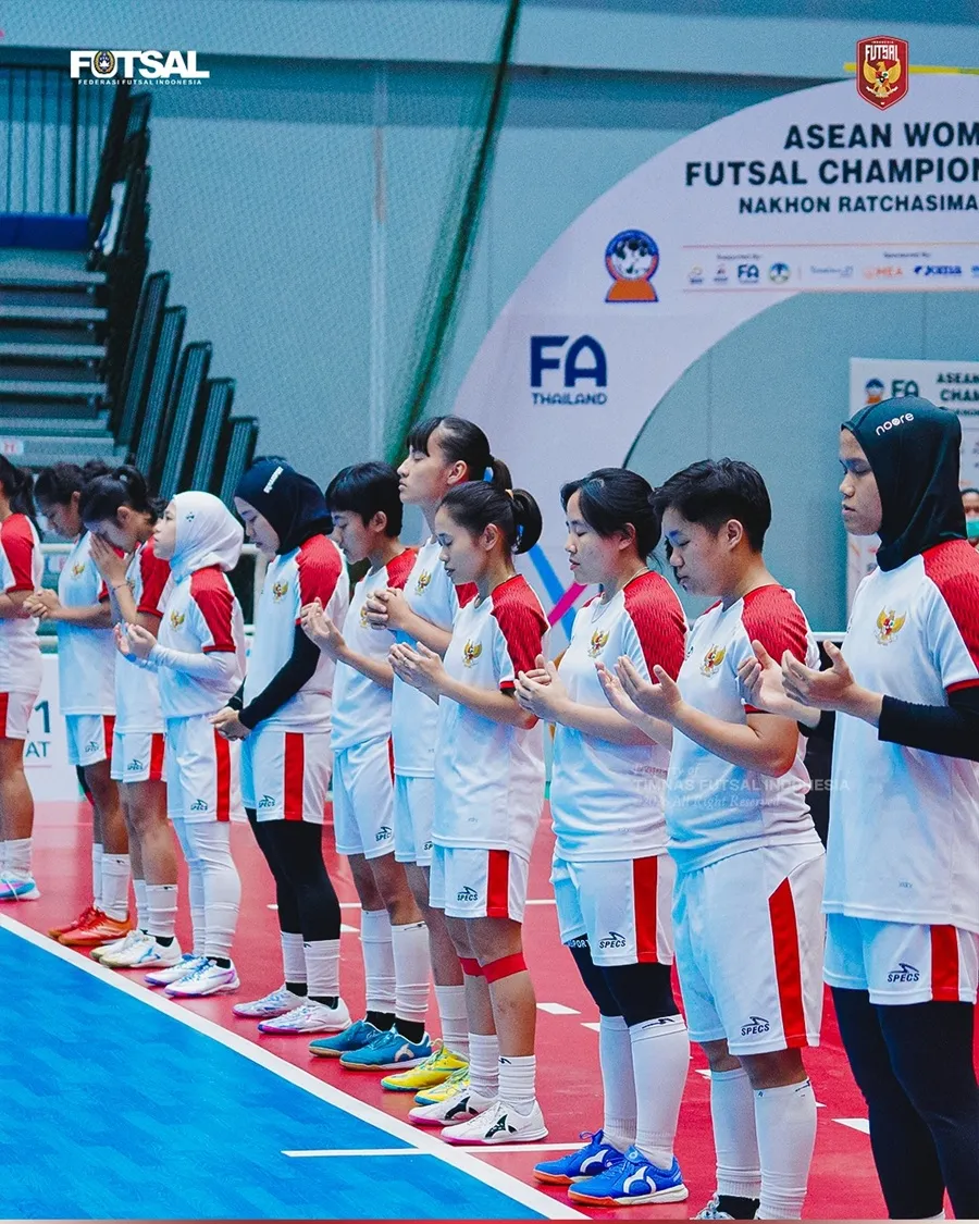 Timnas Futsal Putri Indonesia Siap Hadapi Thailand di ASEAN Futsal 2026