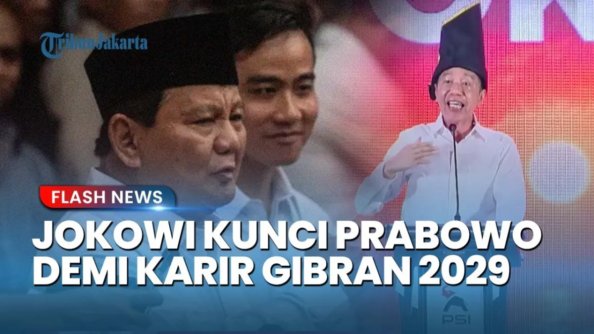 Jokowi Dorong Prabowo-Gibran untuk Amankan Pilpres 2029