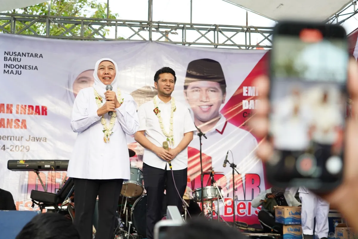Dukungan Masyarakat Jawa Timur Tertuju pada Khofifah-Emil untuk Pilgub 2024