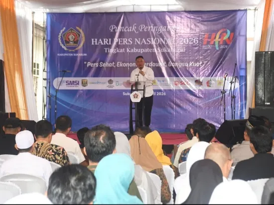 Wabup Sukabumi Ajak Pers Perkuat Kontrol Sosial dalam Pembangunan Daerah