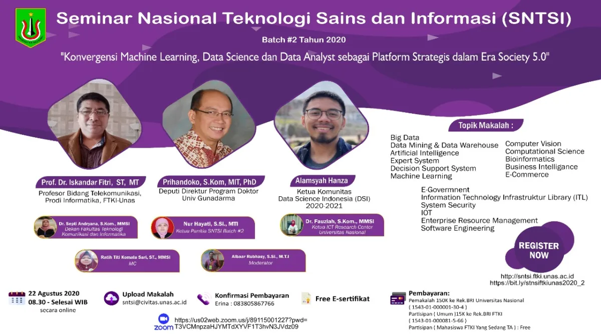 Webinar FTKI: Strategi Konvergensi di Era Society 5.0