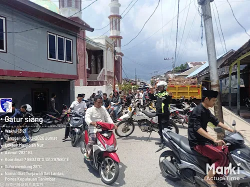 Polres Tanimbar Siapkan Pengamanan Sholat Jumat untuk Jamin Keamanan Jamaah